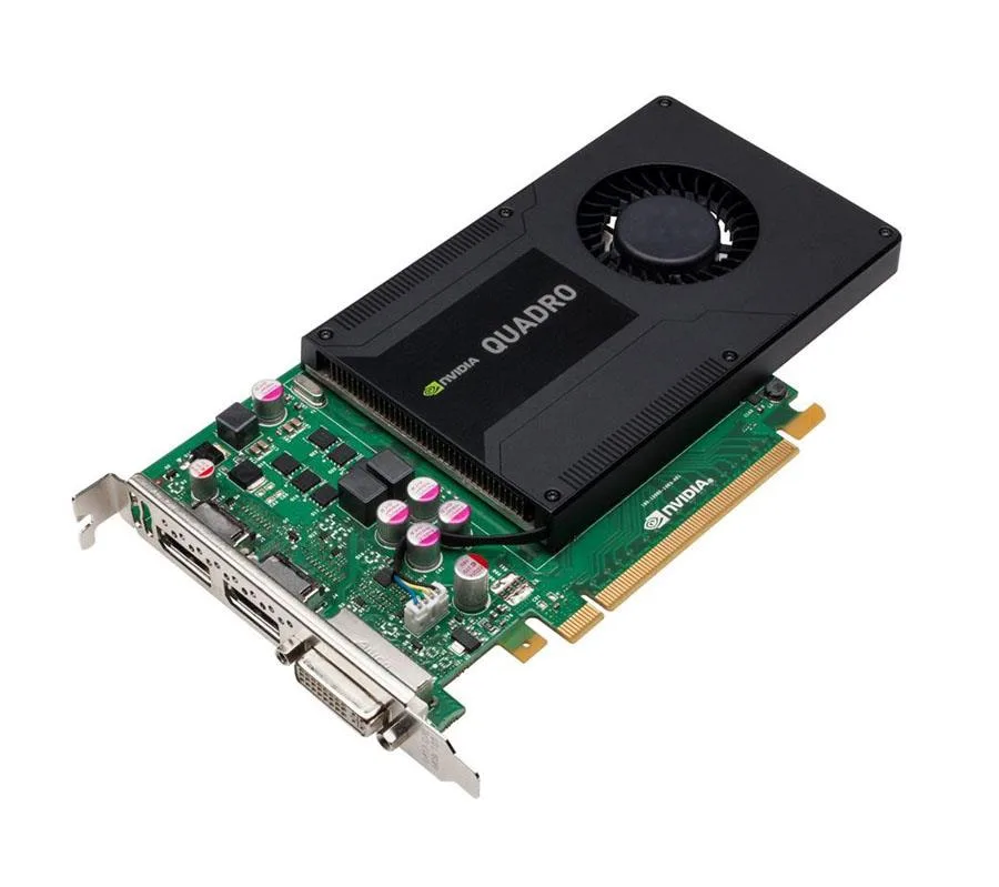 VCQK2000DVI-PB - PNY Nvidia Quadro K2000D 2GB 128-Bit GDDR5 PCI Express 2.0 x16 DVI-I/D Mini-DP Video Graphics Card