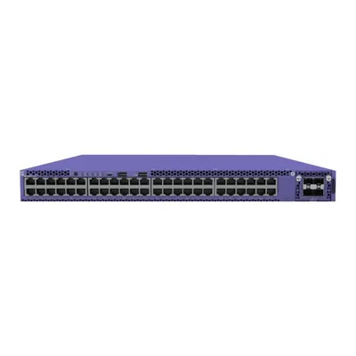 VSP4900-48P-B1-4X - Extreme Networks VSP 4900 System with 48 x 10/100/1000Base-T full/half duplex 802.3at PoE (30W) MACseccapable ports and VIM5-4X module Bundle