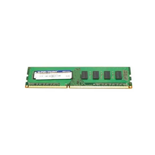 W1333UB4GS - Super Talent 4GB DDR3-1333MHz PC3-10600 non-ECC Unbuffered CL9 240-Pin DIMM Dual Rank Memory Module