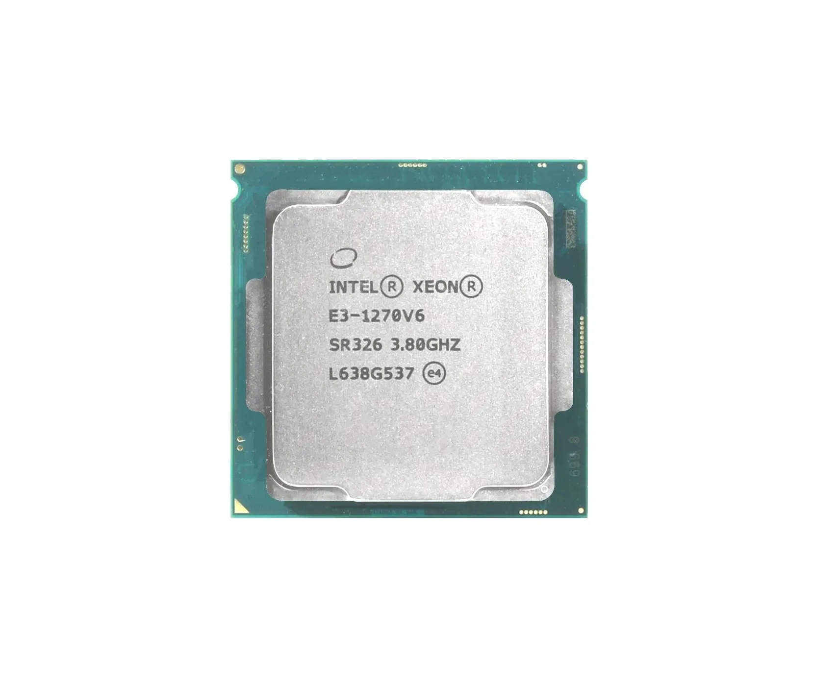 W7V6M - Dell 3.8GHz 8MB SmartCache 8GT/s DMI3 Intel Xeon E3-1270 V6 Quad-Core Socket FCLGA1151 Processor