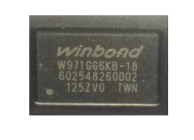 W971GG6KB-18 - Winbond DDR2-1066MHz 64Mx16 (1GB) DRAM Memory Chip
