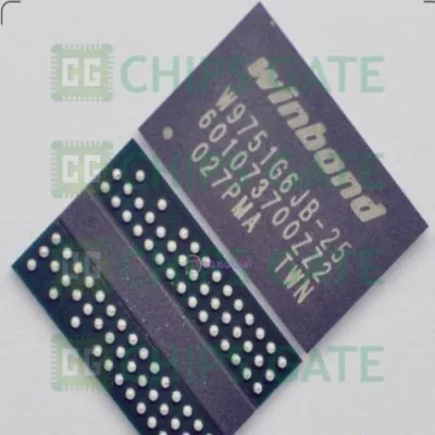 W9725G6JB-25 - Winbond DDR2-800MHz 16Mx16 (256MB) DRAM Memory Chip
