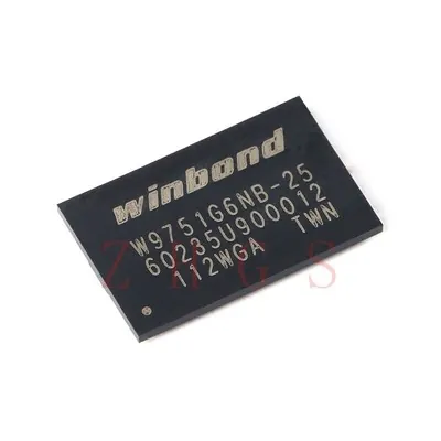 W9751G6NB-25I - Winbond DDR2-800MHz 32Mx16 (512Mb) Ind DRAM Memory Chip