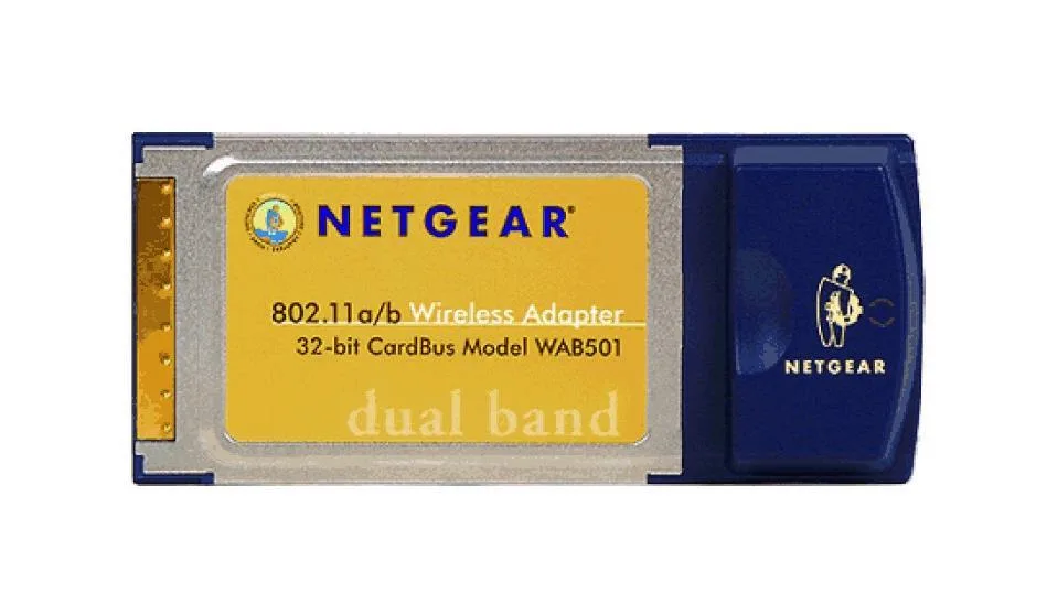 WAB501NA - Netgear Wi-Fi Adapter CardBus 300ft Indoor Range