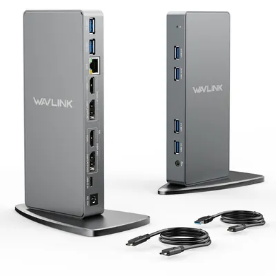 WAVLINK USB C Laptop Docking Station