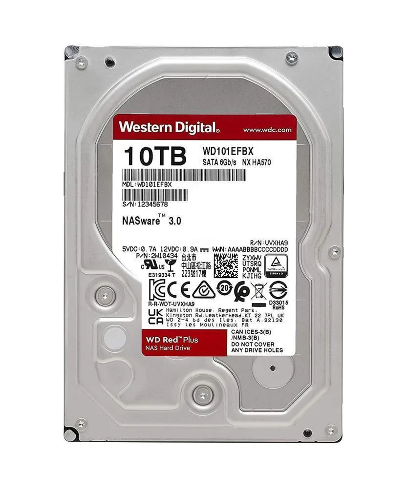 WD101EFBX - Western Digital 10TB 7200RPM SATA 6Gb/s 256MB Cache 3.5-inch Hard Drive