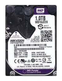 WD10J22X-22PKCT0 - Western Digital Purple 1TB 5400RPM SATA 6Gb/s 2.5-inch Hard Drive