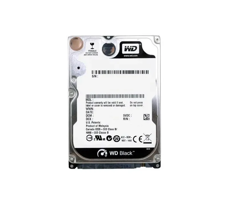 WD10S22X-75RW6T0 - Western Digital Black 1TB 5400RPM SATA 6Gb/s 2.5-inch Hard Drive