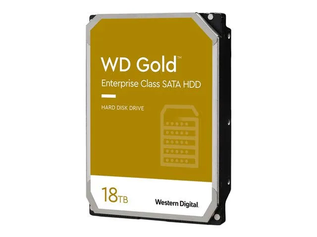 WD181KRYZ - Western Digital Gold 18TB 7200RPM SATA 6GB/s 256MB Cache 3.5-inch Hard Drive