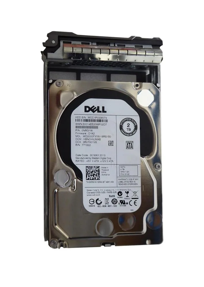 WD2000FYYX-18RS1B0 - Western Digital Re 2TB 7200RPM SATA 6Gb/s 64MB Cache 3.5-inch Hard Drive