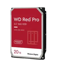 WD201KFGX - Western Digital Red Pro NAS 20TB 7200RPM SATA 6Gb/s 512MB Cache 3.5-inch Hard Drive