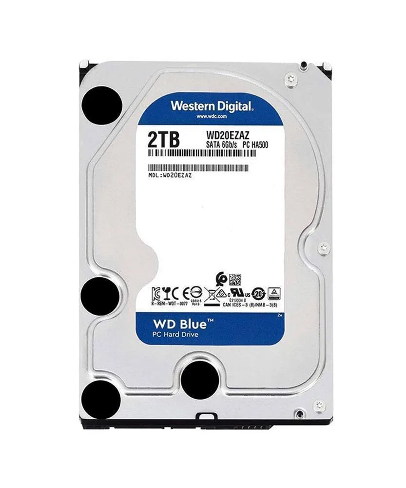 WD20EZBX - Western Digital Blue PC Desktop 2TB 7200RPM SATA 6Gb/s 256MB Cache 3.5-inch Hard drive