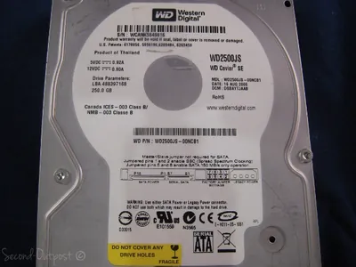 WD2500BPVT-75JJ5T0 - Western Digital 250GB 5400RPM SATA 3Gb/s 8MB Cache 2.5-inch Hard Drive for Latitude E6420