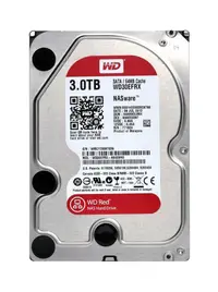 WD30EFRX-68AX9NO - Western Digital Red 3TB 5400RPM SATA 6Gb/s 64MB Cache 3.5-inch Hard Drive