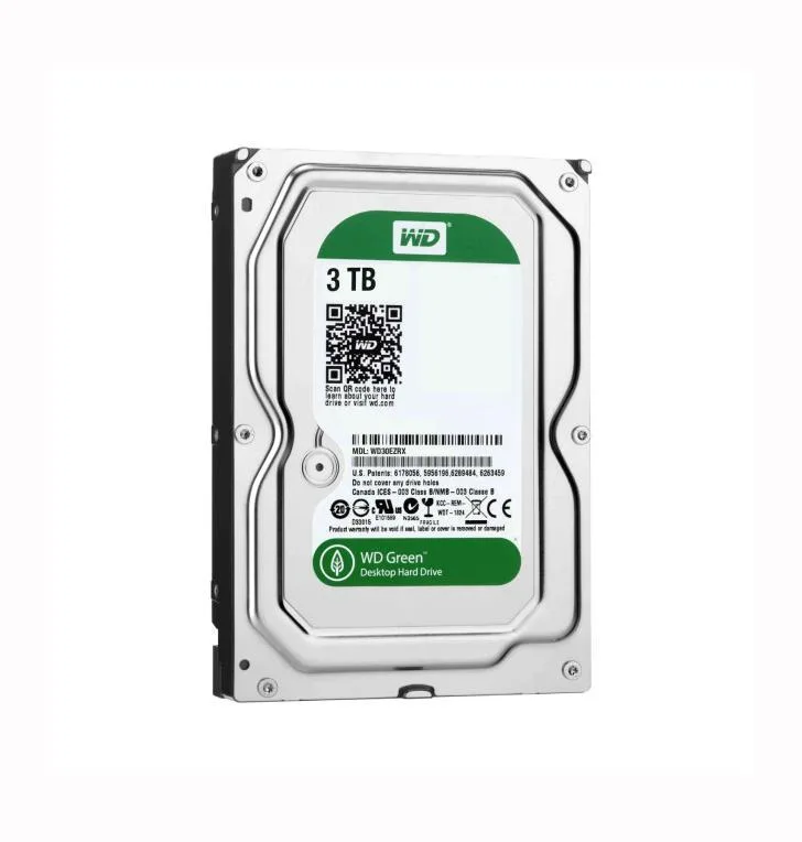 WD30EZRX-B2 - Western Digital Green 3TB 5400RPM SATA 6Gb/s 64MB Cache 3.5-inch Hard Drive