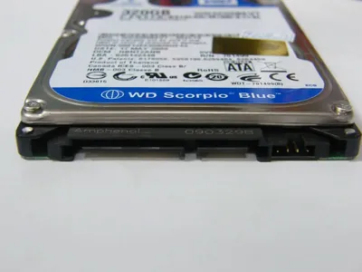 WD3200BEV-T75ZCT1 - Western Digital Scorpio 320GB 5400RPM SATA-300 8MB Cache 2.5-inch Hard Drive