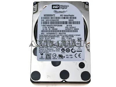 WD5000BHTZ-60JCPV0 - Western Digital VelociRaptor 500GB 10000RPM SATA 6Gb/s 64MB Cache 2.5-inch Hard Drive