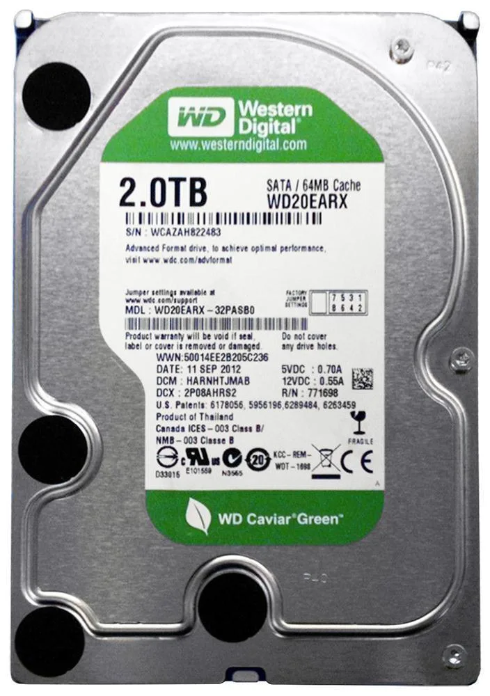 WD5000BJ - Western Digital 500GB 5400RPM SATA 3Gb/s 8MB Cache 2.5-inch Hard Drive