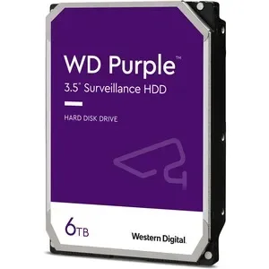 WD62PURZ - Western Digital Purple 6TB 5640RPM SATA 6Gb/s 3.5-inch Surveillance Hard Drive