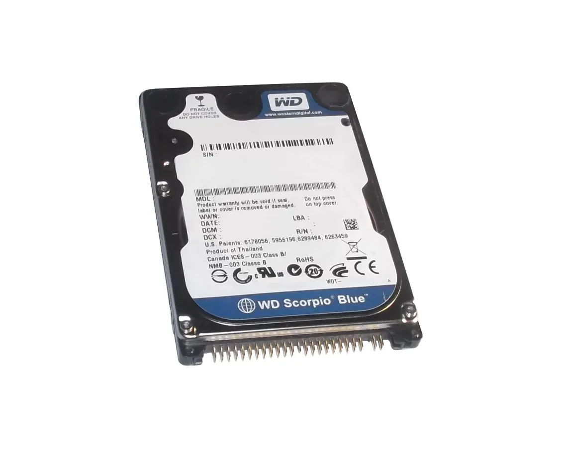 WD80BVE - Western Digital Scorpio Blue 80GB 5400RPM ATA-100 8MB Cache 2.5-inch Hard Drive