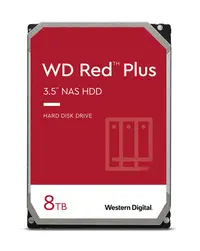 WD80EFZZ - Western Digital Red Plus NAS 8TB 5400RPM SATA 6Gb/s 128MB Cache 3.5-inch Hard drive