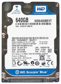 WDBAAC6400ACH-NESN - Western Digital My Passport Elite 640GB 5400RPM USB 2.0 8MB Cache 2.5-inch External Hard Drive