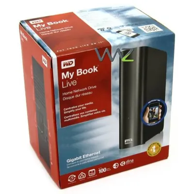 WDBACG0030HCH - Western Digital My Book Live 3TB 10/100/1000Mbps Ethernet Personal Cloud Storage Device