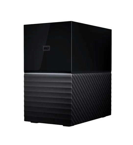 WDBFBE0120JBK-NESN - Western Digital My Book Duo 12TB USB 3.1 (AES-256) RAID 0/1 Hard Drive Array