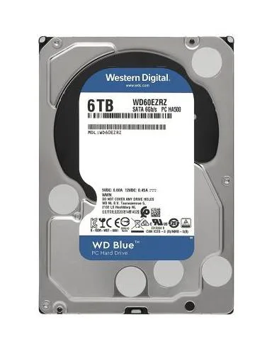 WDBH2D0060HNC-N - Western Digital Blue Mainstream 6TB 5400RPM SATA 6Gb/s 3.5-inch Hard Drive