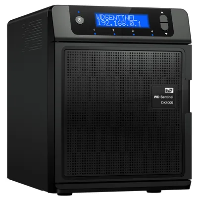 WDBLGT0060KBK-NESN - Western Digital WD Sentinel DX4000 6TB Small Office Server - Intel Atom - 6TB - RJ-45 Network USB