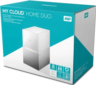 WDBMUT0080JWT-N - Western Digital 8TB My Cloud Home Duo Personal Cloud Storage