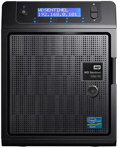 WDBWVL0120KBK-NESN - Western Digital Sentinel DS6100 12TB Ultra-Compact Storage Plus Server
