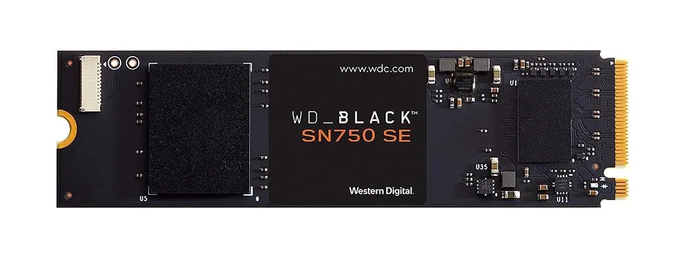 WDS100T1B0E - Western Digital Black SN750 SE 1TB Triple-Level Cell PCI Express 4.0 x4 NVMe M.2 2280 Solid State Drive