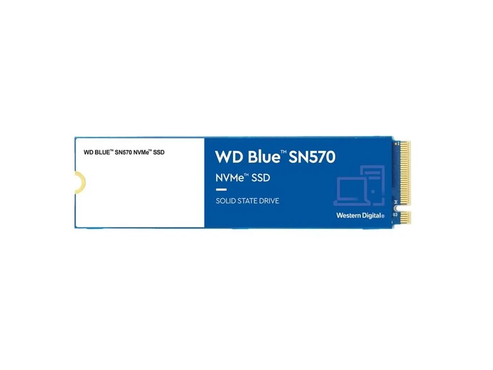 WDS200T3B0C - Western Digital Blue SN570 2TB PCI Express 3.0 x4 NVMe M.2 2280 Solid State Drive