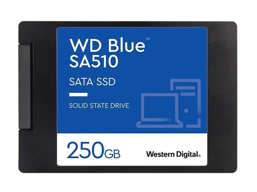 WDS250G3B0A - Western Digital Blue SA510 Series 250GB Triple-Level Cell SATA 6Gb/s 2.5-inch Solid State Drive