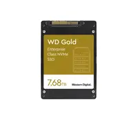 WDS768T1D0D - Western Digital Gold Enterprise Class 7.68TB Triple-Level Cell PCI Express 3.1 x4 NVMe U.2 2.5-inch Solid State Drive