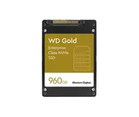 WDS960G1D0D - Western Digital Gold Enterprise Class 960GB Triple-Level Cell PCI Express 3.1 x4 NVMe U.2 2.5-inch Solid State Drive