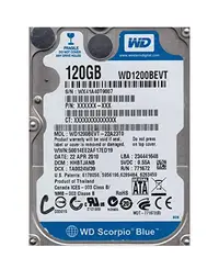 WDXML1200UETE - Western Digital Passport 120GB 5400RPM USB 2.0 2MB Cache 2.5-inch External Hard Drive