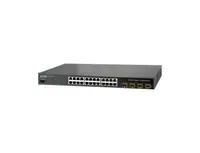 WGSW-24040 - Planet 24 x Ports 10/100/1000Base-T + 4 x Ports Gigabit TP / SFP Combo Layer 2 Managed Ethernet Switch