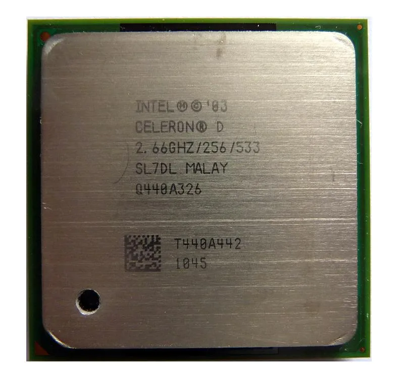 WMESL7DL - Gateway 2.66GHz 533MHz FSB 256KB L2 Cache Socket PPGA478 Intel Celeron D 330 1-Core Processor