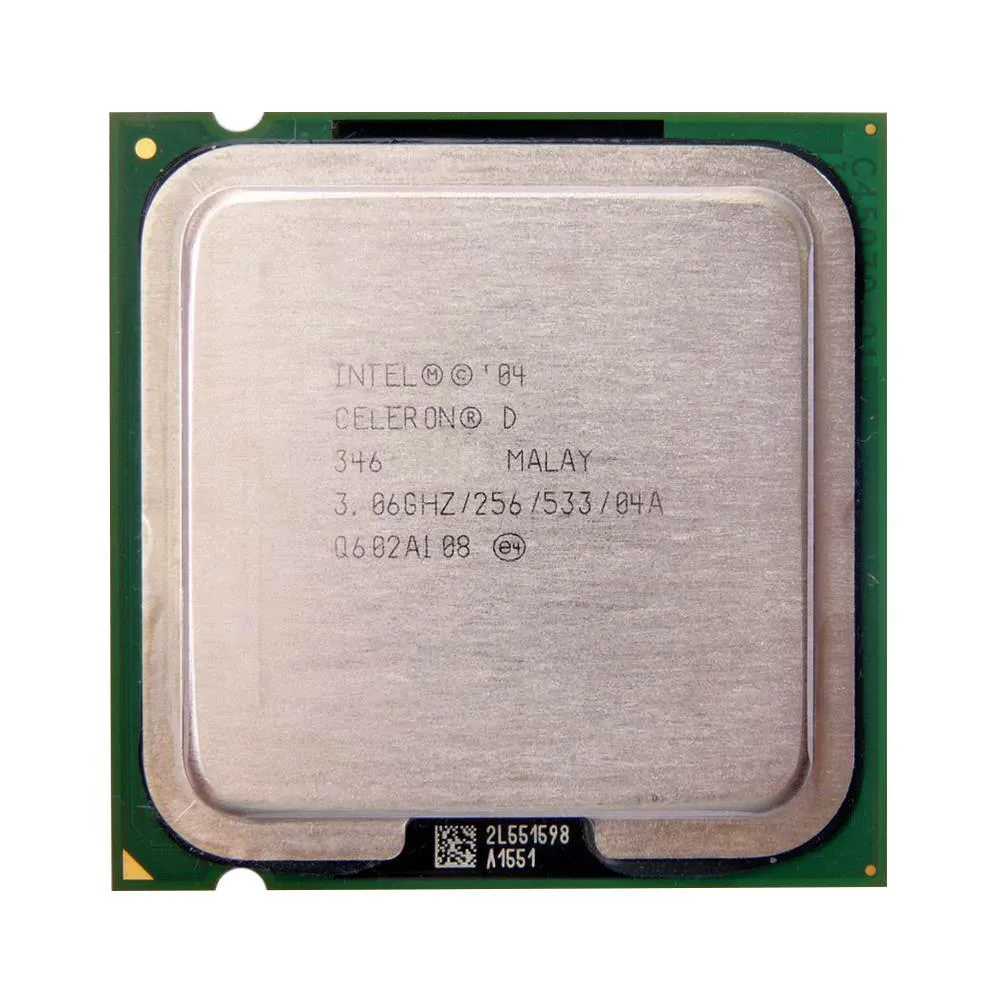 WMESL8HD - Gateway 3.06GHz 533MHz FSB 256KB L2 Cache Socket PLGA775 Intel Celeron D 346 1-Core Processor