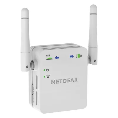WN3000RP-100GRS - Netgear WN3000RP Wireless Range Extender IEEE 802.11n (draft) 54Mbps Wall-mountable