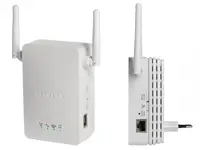 WN3000RP-100PES - Netgear WN3000RP Wireless Range Extender IEEE 802.11n (draft) 54Mbps Wall-mountable