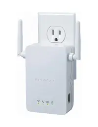 WN3000RP - Netgear Wireless Range Extender IEEE 802.11n (draft) 300Mbps No Wall Mountable, Desktop
