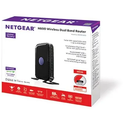 WNDRMAC-100UKS - Netgear N600 Wireless Dual Band Gigabit Router