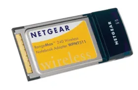 WPNT511NA - Netgear RangeMax WPNT511 Wi-Fi Adapter CardBus 240Mbps