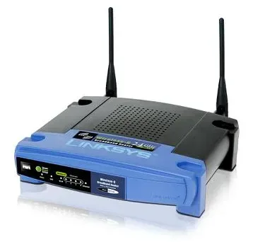 WRT54G - Linksys Wireless-G 802.11b 11Mbps/802.11g 54Mbps Broadband Router
