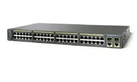 WS-C2960-48TT-S - Cisco Catalyst 2960 Series 48 x Ports 10/100Base-TX + 2 x combo Gigabit SFP Layer 4 Managed Rack-Mountable Fast Ethernet Network Switch