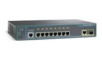 WS-C2960-8TC-L - Cisco Catalyst 2960 8-Port 8 x 10Base-T + 1 x combo Gigabit SFP Layer 2 Manage Rack-mountable Fast Ethernet Network Switch