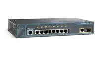 WS-C2960-8TC-S - Cisco Catalyst 2960 8-Port 8 x 10Base-T + 1 x combo Gigabit SFP Layer 2 Manage Rack-mountable Fast Ethernet Network Switch